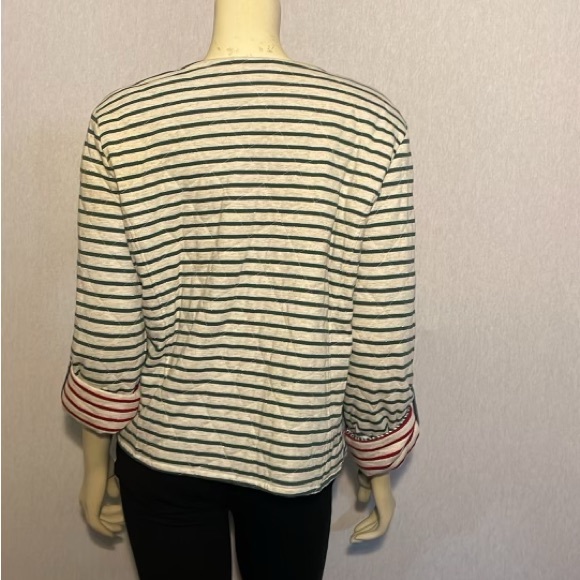 John Mark floral / striped jacket, size M - Picture 5 of 14